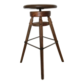 Adjustable screw stool
