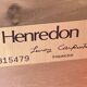 Henredon round furniture