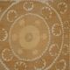 Vintage Turkish rug, hand-knotted, 129x146 cm.
