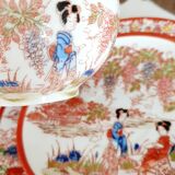 Old tea cup + Japanese porcelain saucer