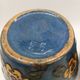 Pair of Large Art Deco Vases Émile Simonod H28cm Glazed Ceramic Blue
