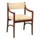 Fauteuil vintage en hêtre courbé, tissu et mousse, design, Italie, années 1960
