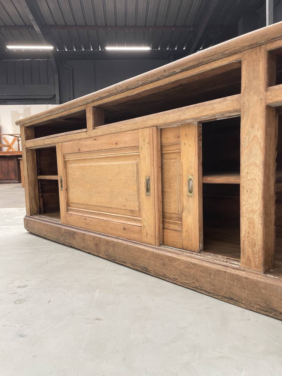 XXL oak and pine counter 350cm