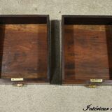 Pondicherry Spice Cabinet, in Teak and Rosewood – 1900