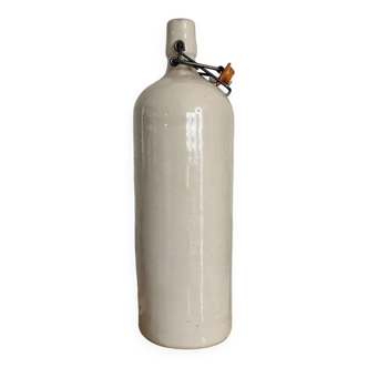 Large stoneware bottle