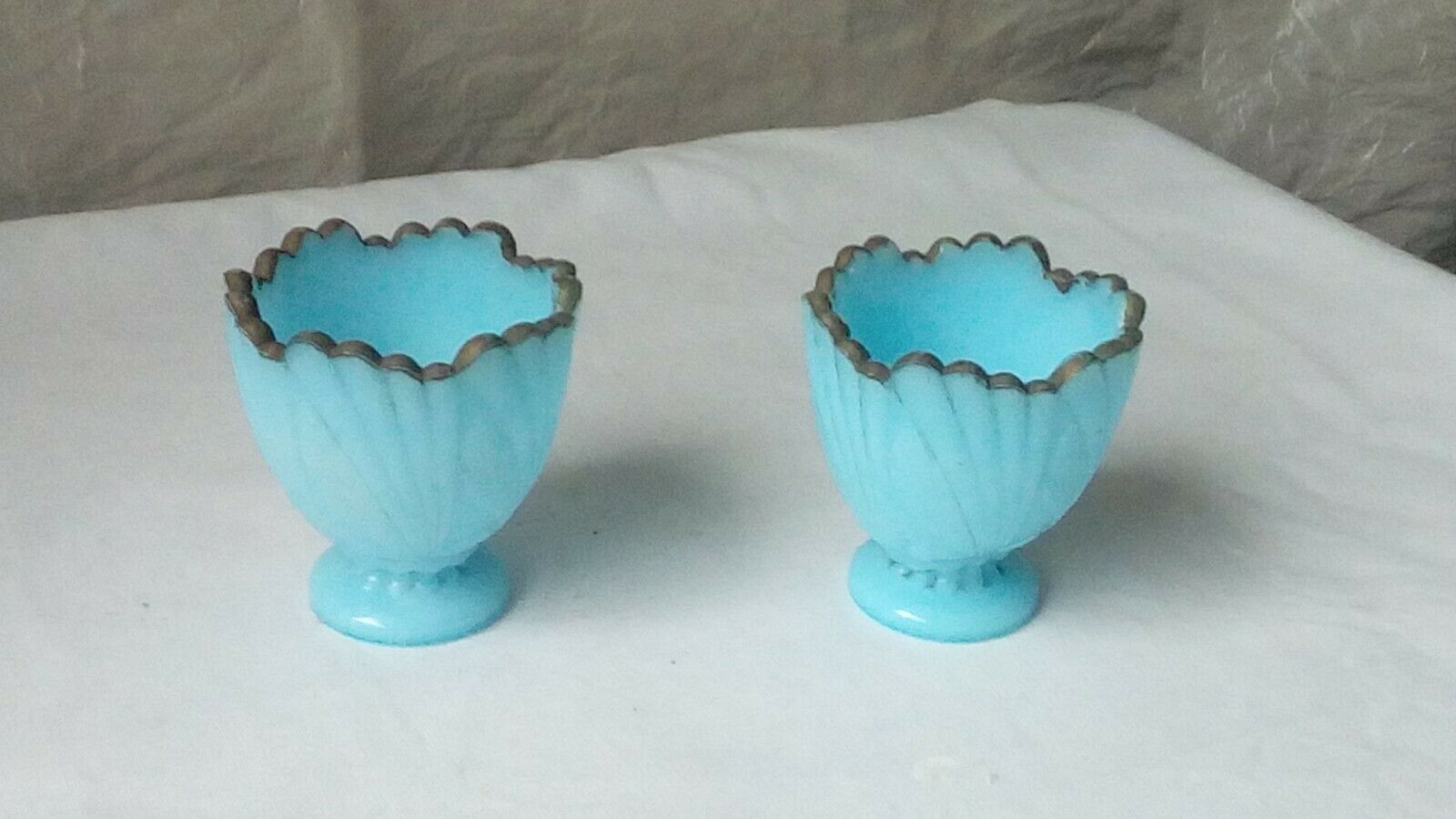 2 opaline coquetiers from foire epoque art nouveau