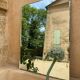 Vintage beveled mirror