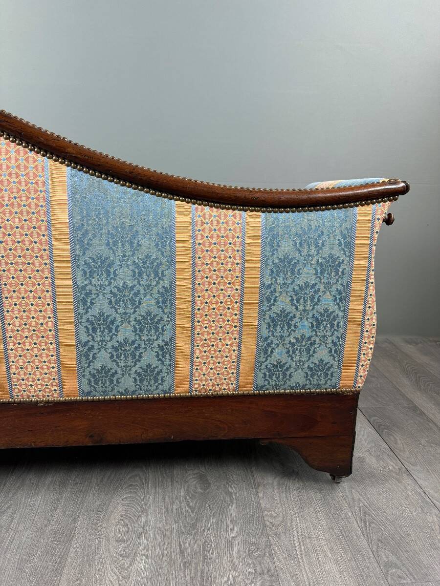 Restoration Period Chaise Longue, 19th Century