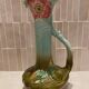 Large Art Nouveau barbotine vase