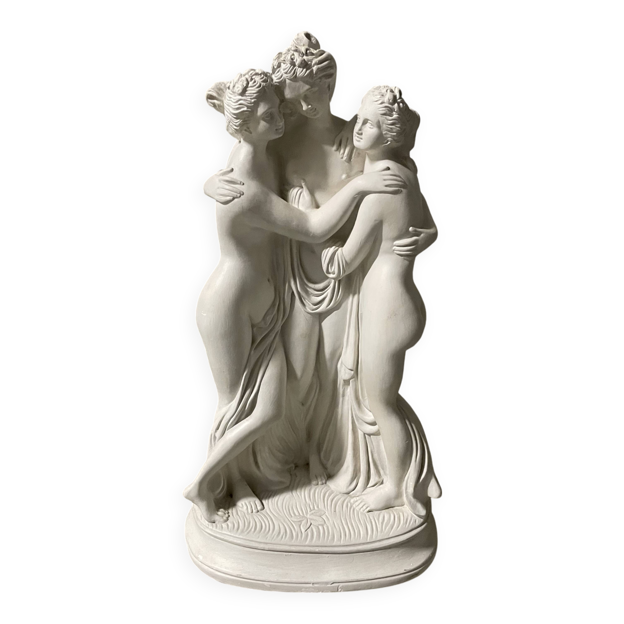 Plaster statue “The 3 Graces”
