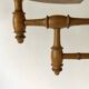 Pair of turned wooden bamboo style harnesses, 1920