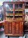 Renaissance display case. Dutch marquetry with floral motifs.