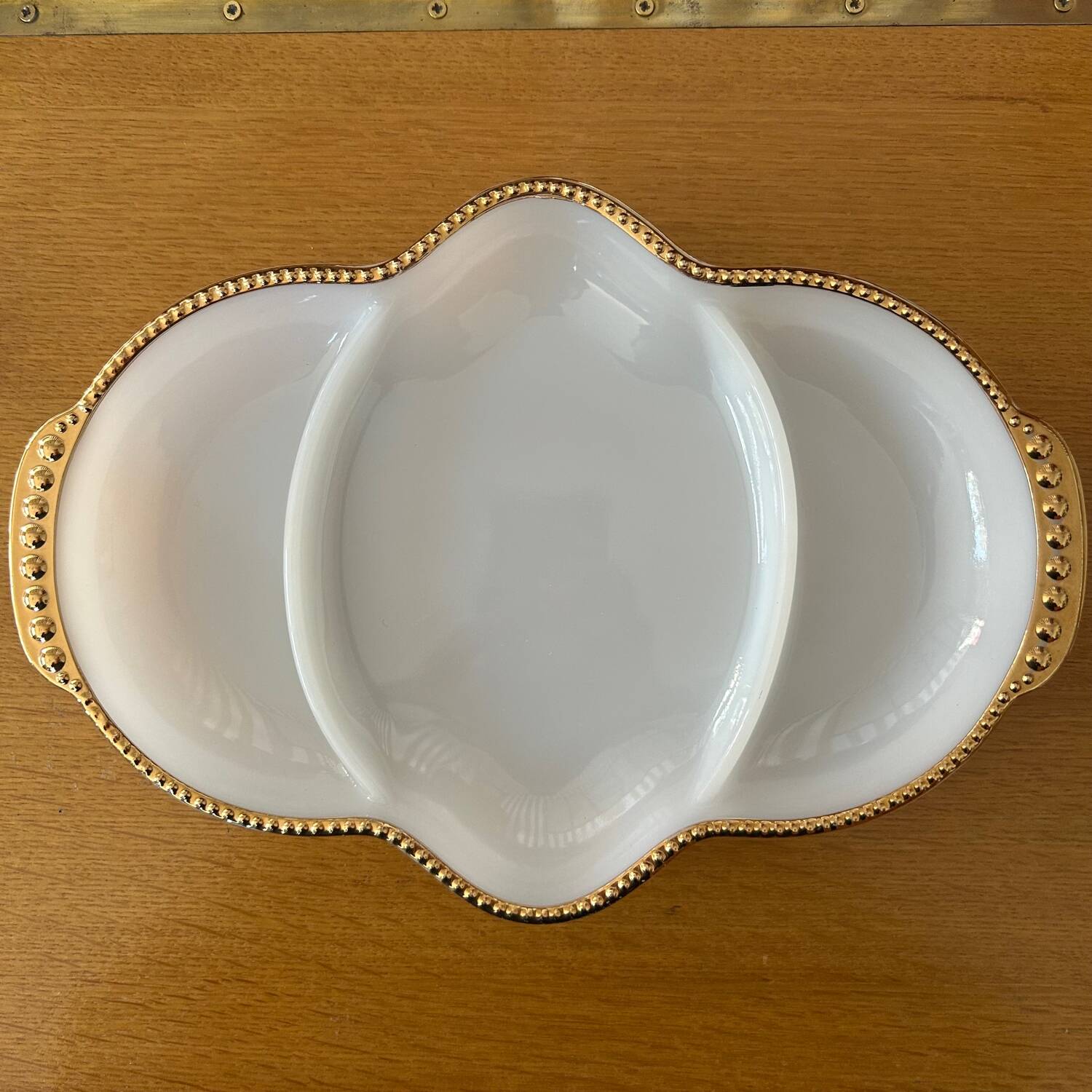Fire king opaline dish