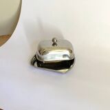 Stainless steel butter dish