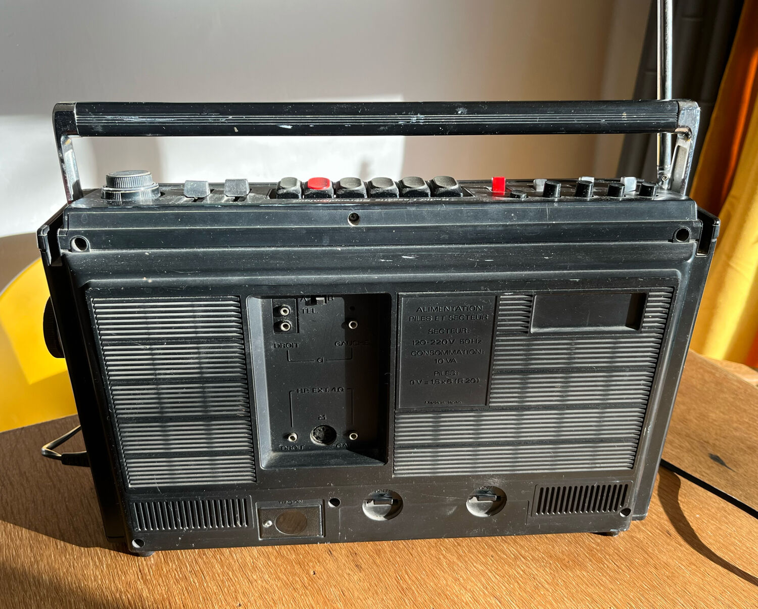 Old Thomson radio cassette 70s