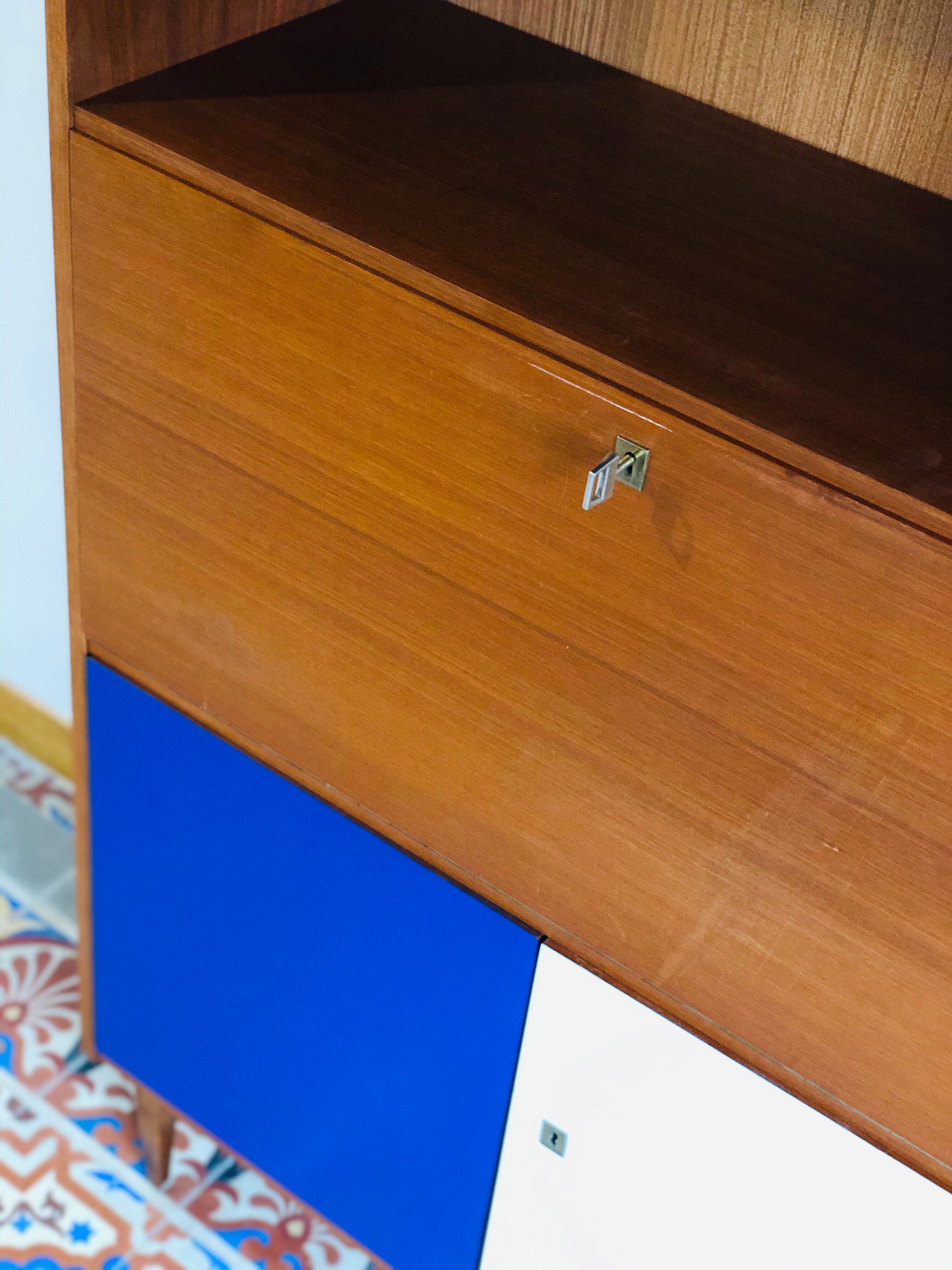 Vintage teak secretary 1960