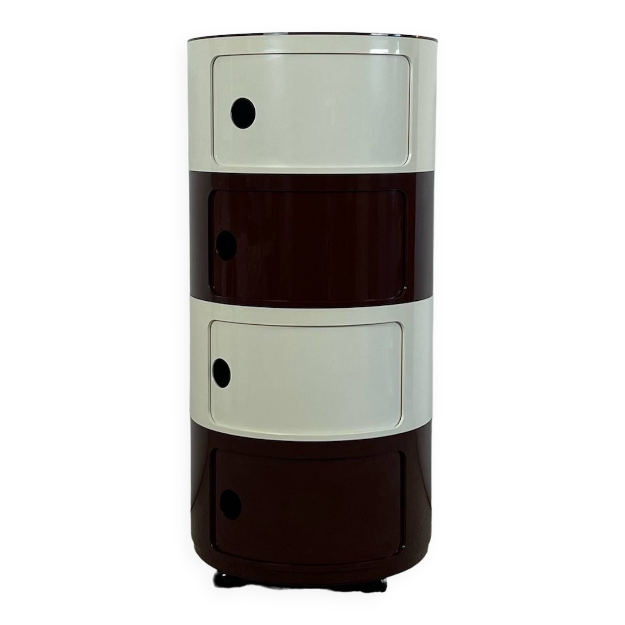 Storage Cabinet on Wheels Componibili by Anna Castelli for Kartell, 60s