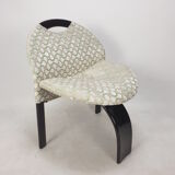 Set of 4 Giovanni Offredi Sail chairs by Saporiti Italy 1973