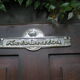 Door of fridge or cooler for slaughter in oak 50s
