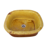 Washbasin "basin" in glazed terracotta