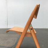 Set of folding chairs for children SE 18 German mid-century by Egon Eiermann for Wilde+Spieth, 1950s