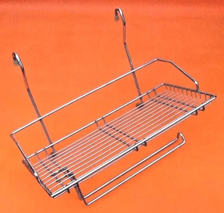 Etagère de cuisine avec porte-rouleau essuie-tout