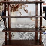 Étagère murale vintage en bois - Fixation murale ou à poser