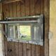Wooden wall coat rack 4 pateres