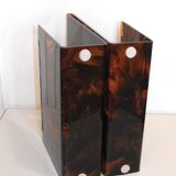 Magazine holder 70s plexiglas