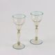 Group of 6 Murano glass glasses, Italy, 18th century