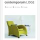 Fauteuil Montis loge vert anis