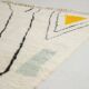 Beni Ouarain Berber rug, nomadic lines, 3*2m.