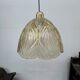 Peil & Putzer glass leaf hanging lamp , 1970’s