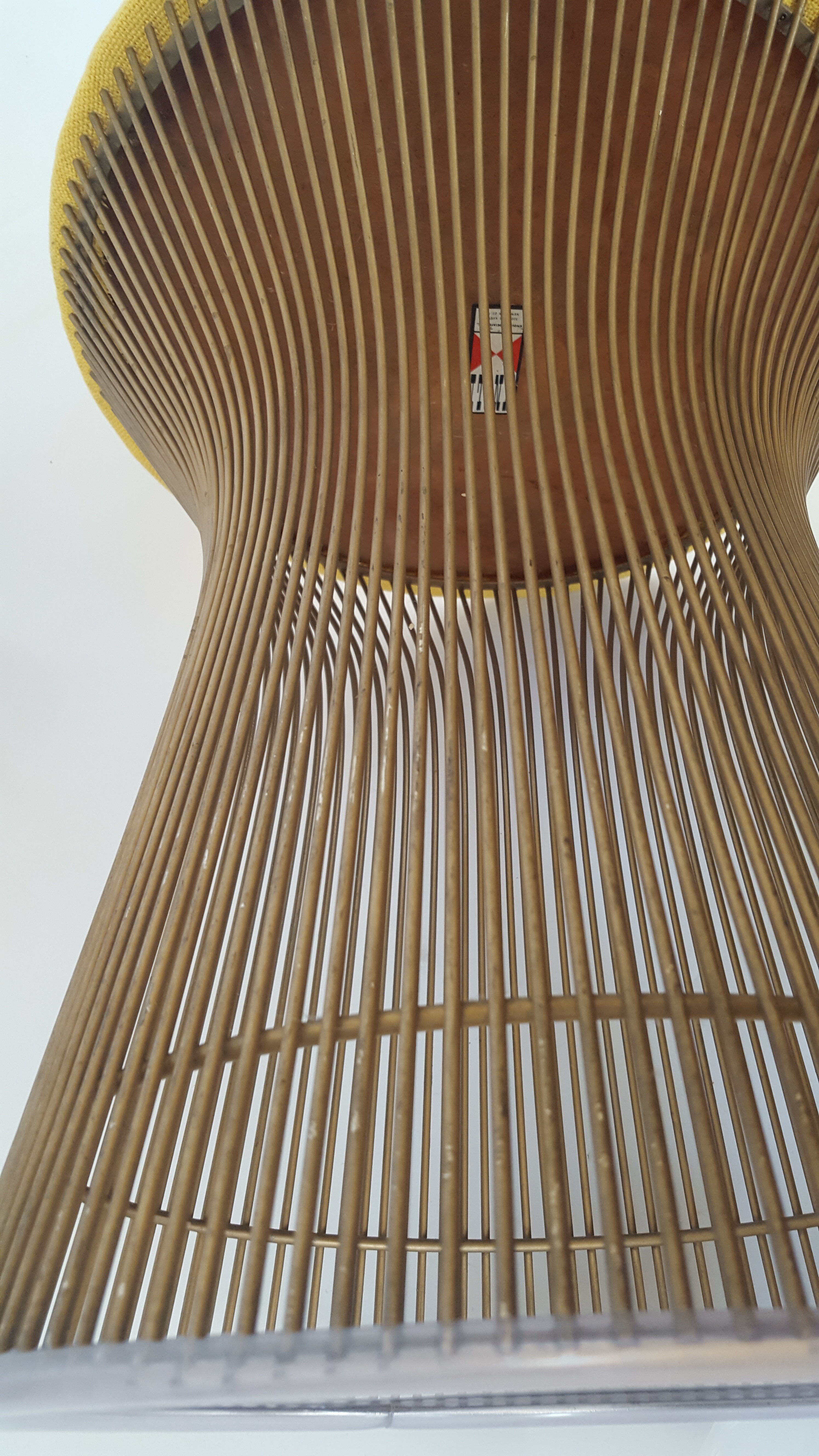 Former ottoman stool Warren Platner Knoll 1960