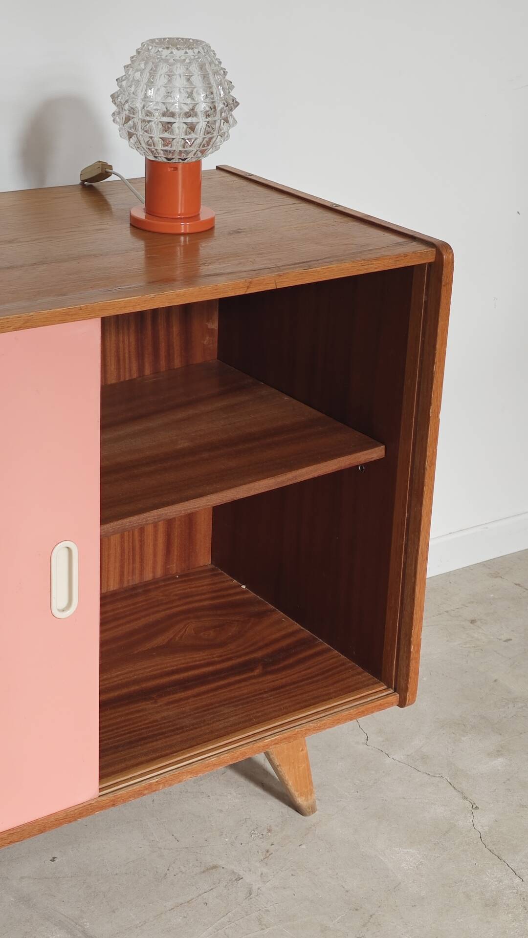 Buffet U452 pink and white by Jiri Jiroutek for Interier Praha
