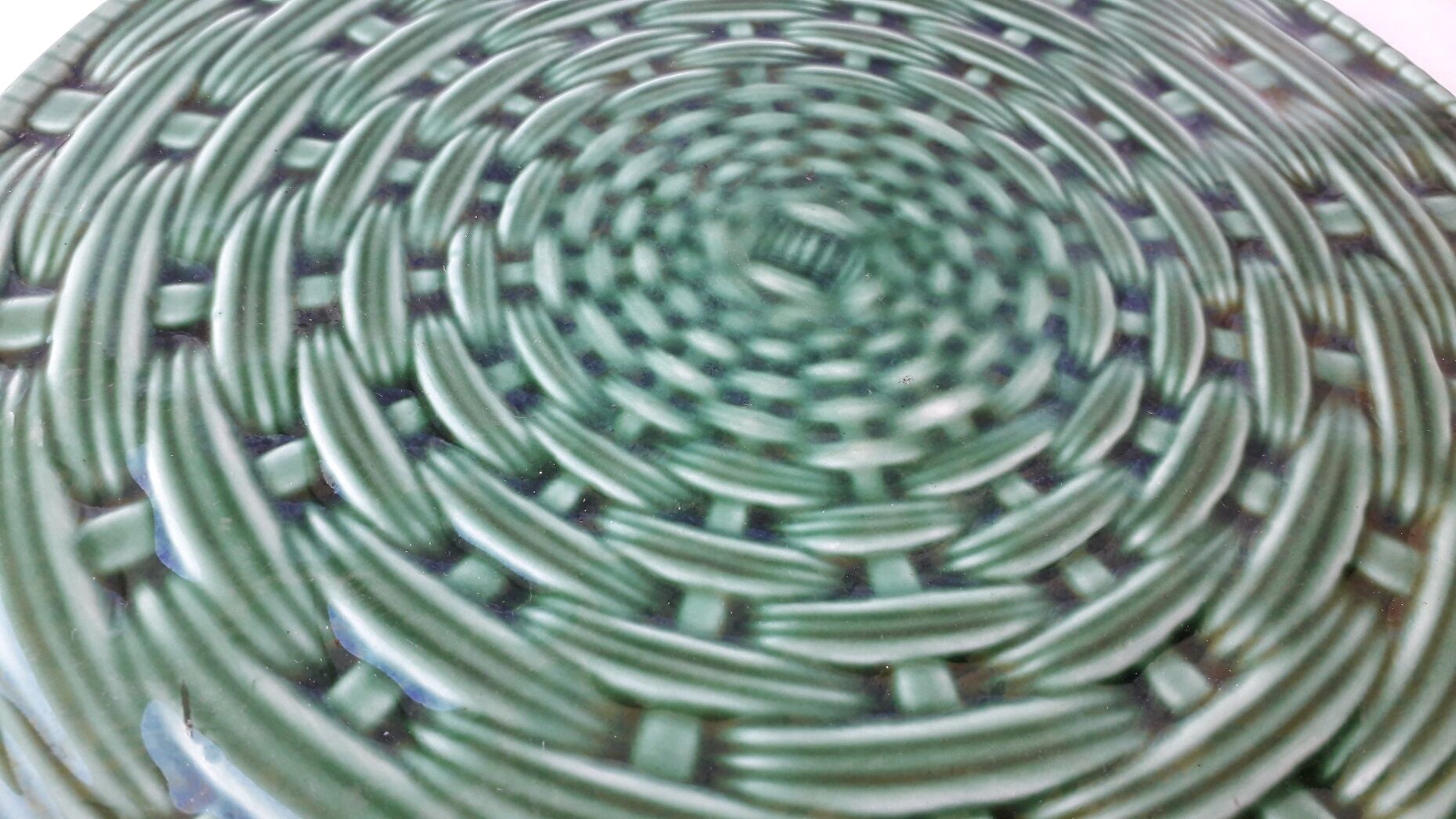 Green underside Sarreguemines