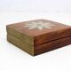 Teak and brass box 1970