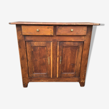 Buffet rustique vintage en sapin