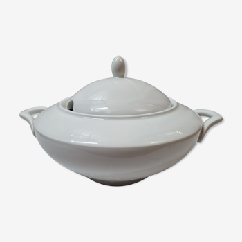 White porcelain tureen