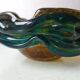 Cendrier design vintage en verre Mdina