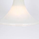 Superb large opaline glass pendant by Limburg, Germany, 1970s.