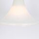 Superb large opaline glass pendant by Limburg, Germany, 1970s.