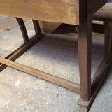 Table with period school bench