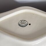 Earthenware saucière signed Salins