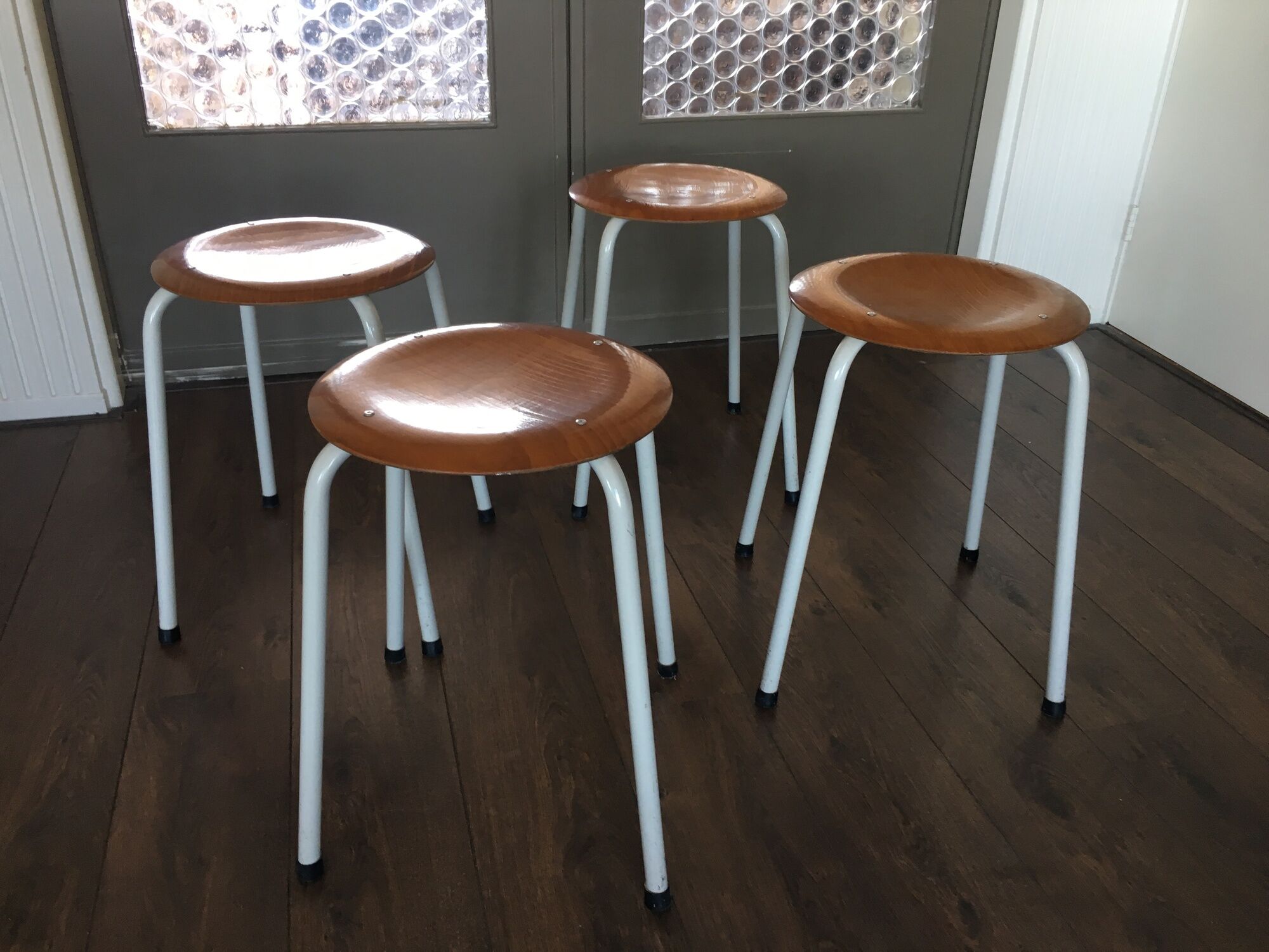 4 industrial stools from Marko, from the 1960s