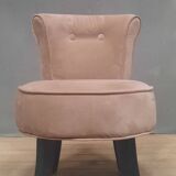 Velvet dressing table chair