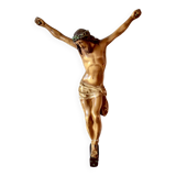 Plaster hanging icon - sculpture of Jesus in crucifixion position
