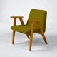 Rare Fauteuil 366 de Jozef Chierowski- Vintage - Circa 1962