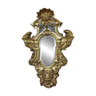 Late 19th century mirror 81 x 55