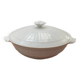 Légumier 26 cm porcelaine blanche
